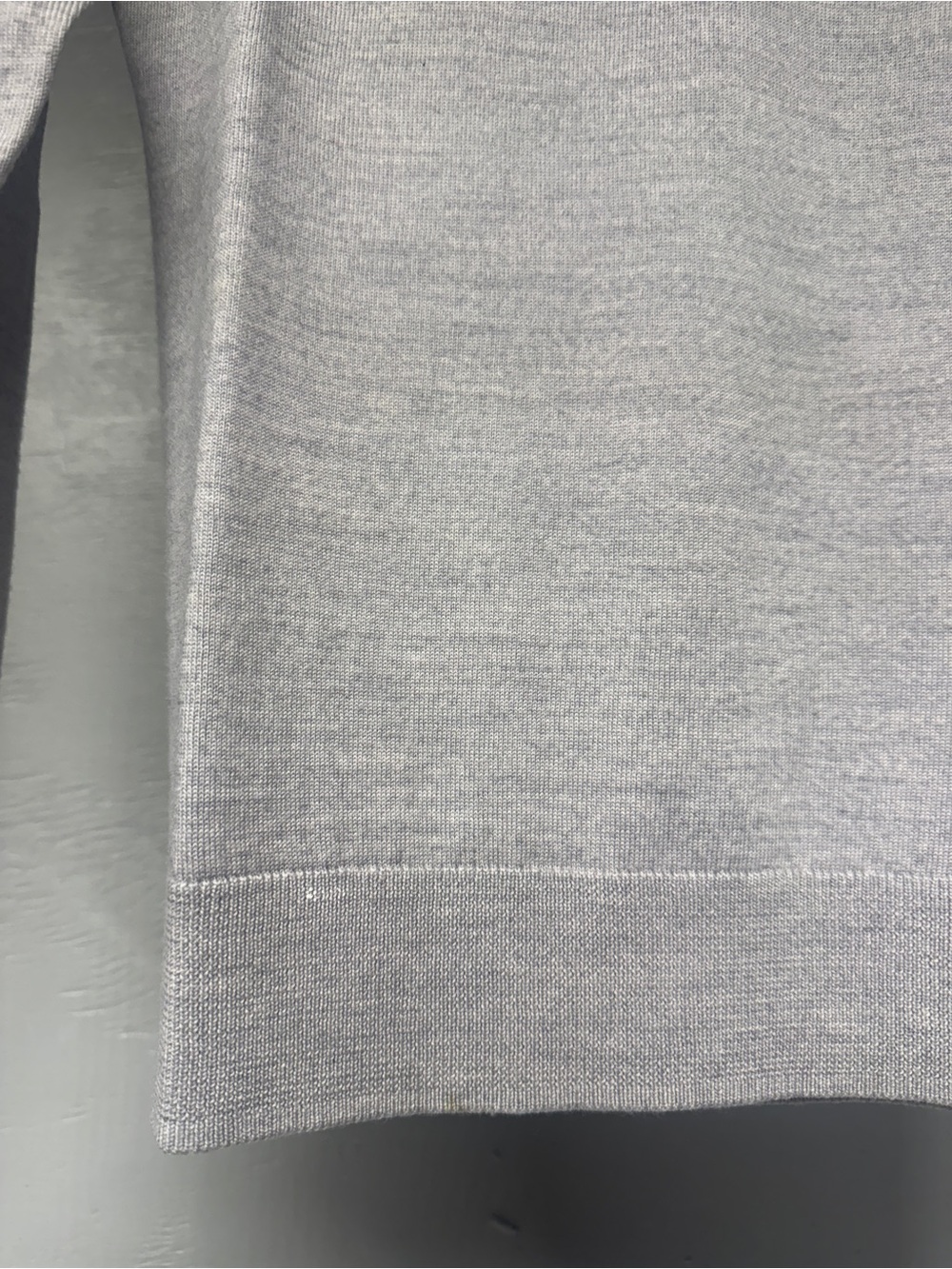 Lord & Taylor Light Gray Turtleneck Sweater - Picture 4 of 6